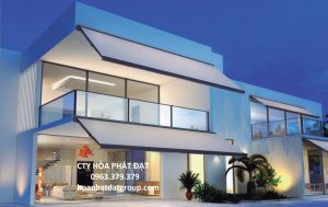 Báo giá lắp đặt mái hiên mái xếp bạt kéo di động tại cao bằng