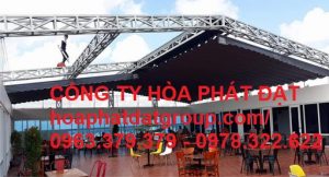 Báo giá lắp đặt mái hiên mái xếp bạt kéo di động tại bắc tân uyên