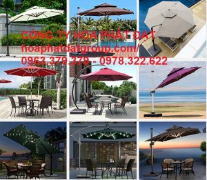 sản phẩm dù che nắng hòa phát đạt