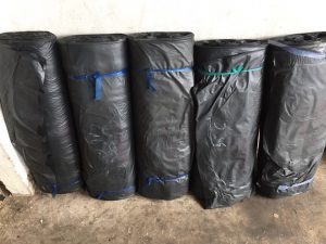 bạt nhựa tái sinh màu đen