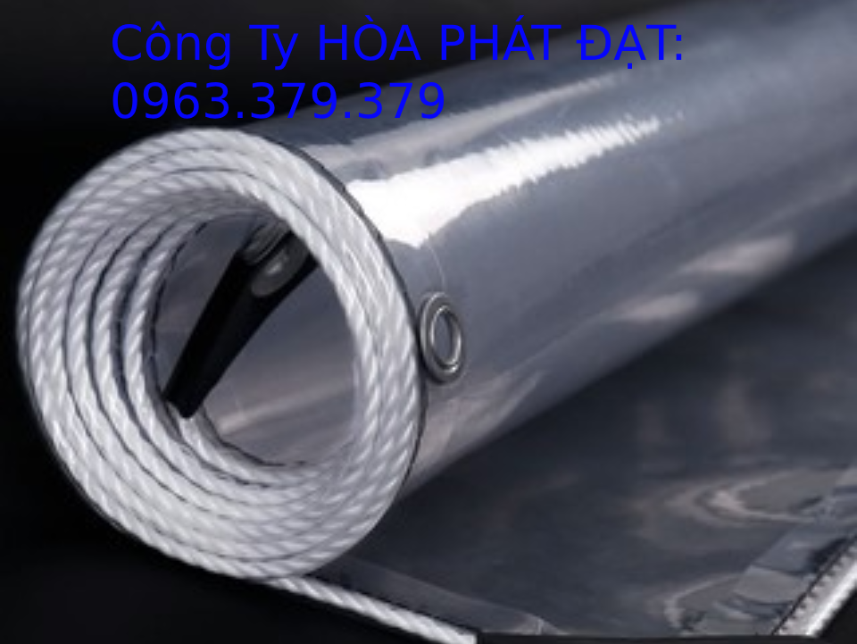 Bạt nhựa che trong suốt giá rẻ Hòa Phát Đạt